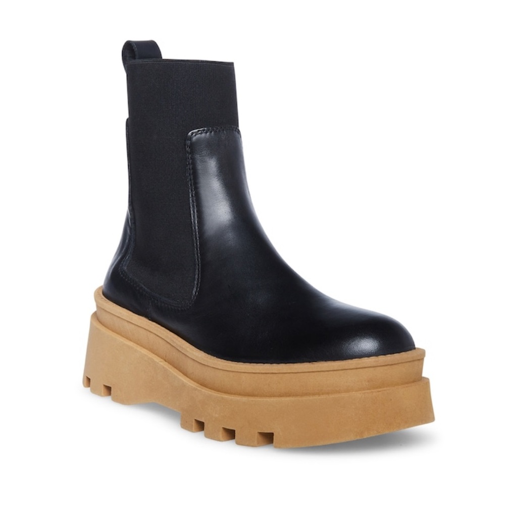 STEVE MADDEN SYLAR PLATFORM CHELSEA BOOT
